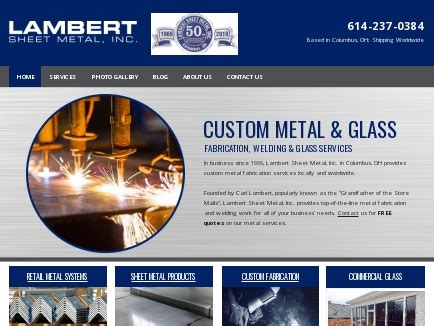 sheet metal sign fabrication columbus|lambert sheet metal columbus oh.